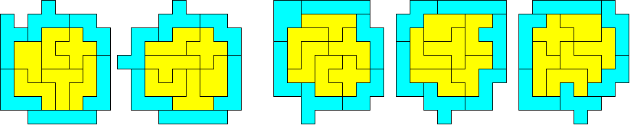 pentomino's omheiningen